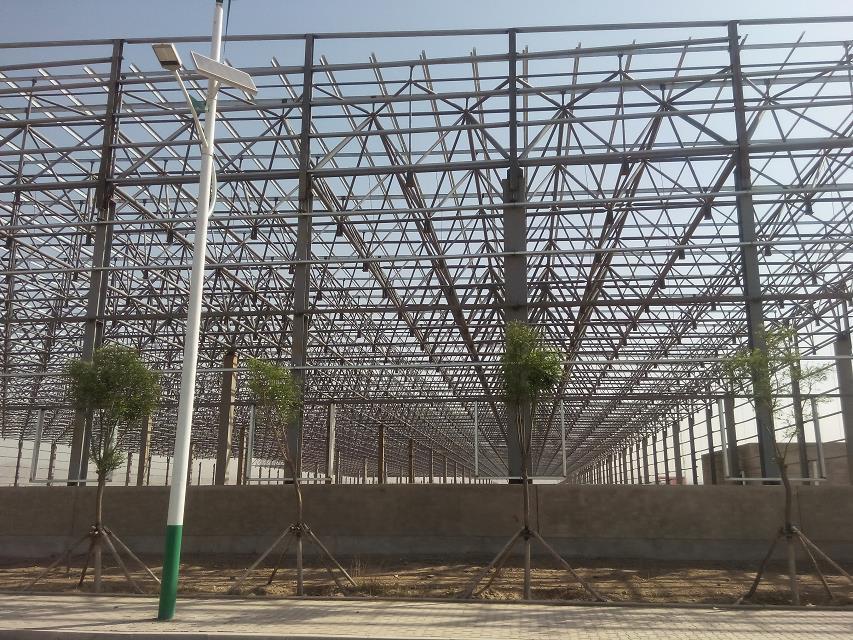 都江堰汽车工业厂房网架
